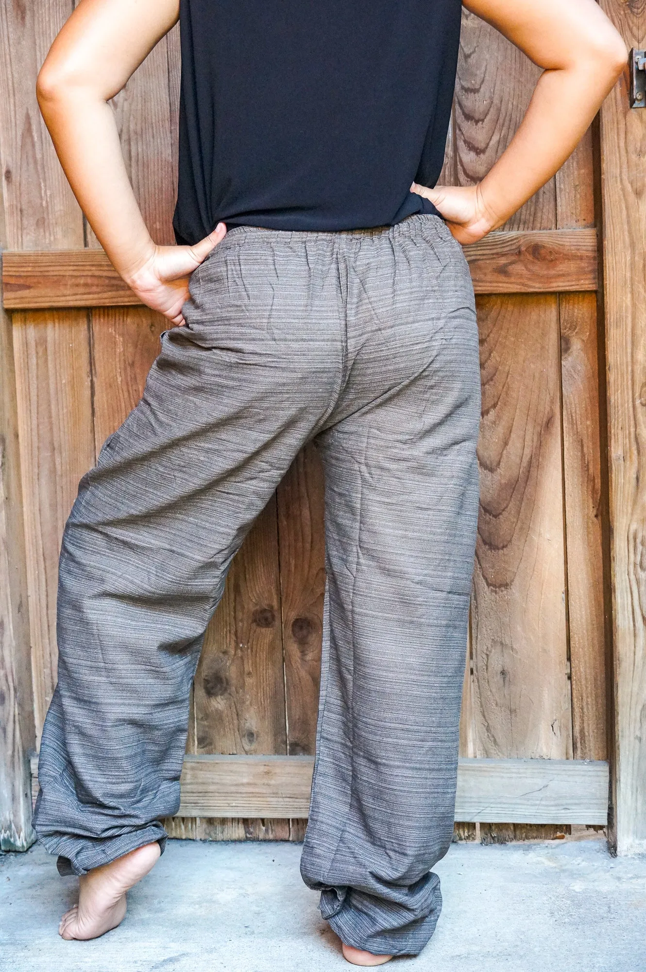 Cotton Grey Pants