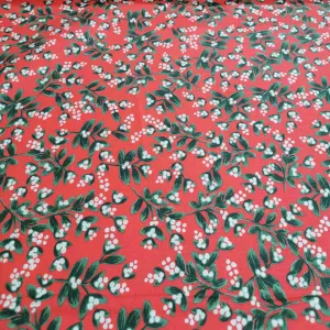 Cotton , Rifle Paper Holiday Classics, Mistletoe - 33cm piece