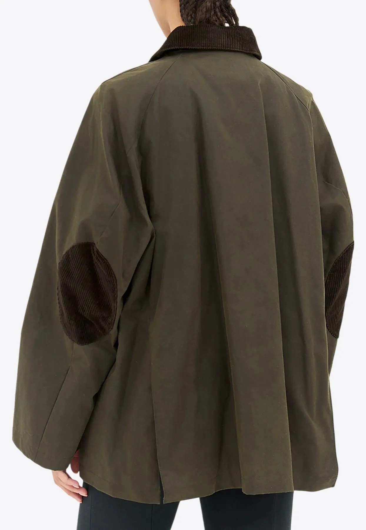 Country Jacket with Corduroy Patches