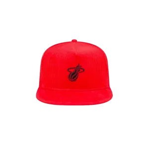 Court Culture HEAT Culture Corduroy Red Snapback