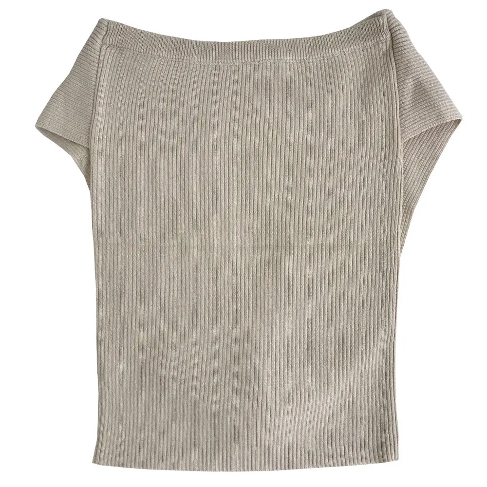 Cross Strapless Halter Camis Tops Sweaters