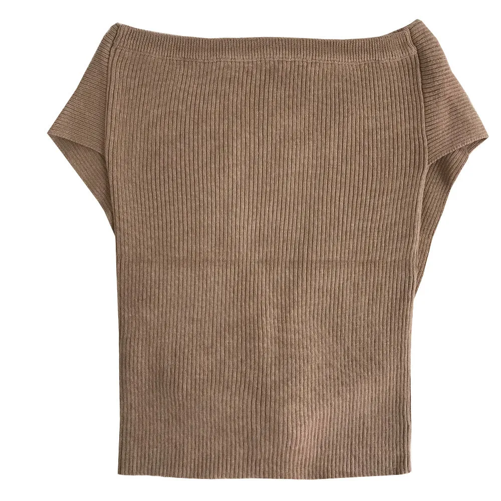 Cross Strapless Halter Camis Tops Sweaters