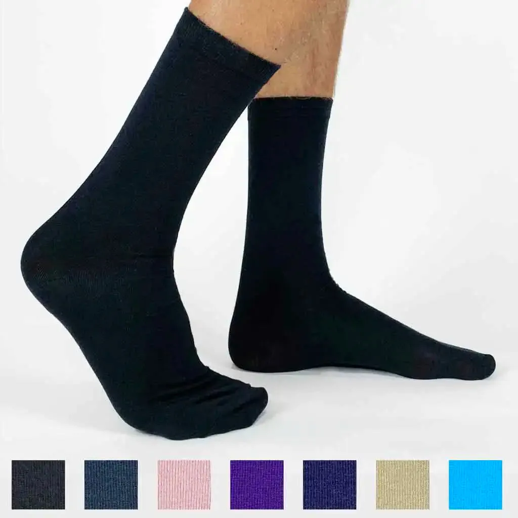 Custom Printed Valentine's and Wedding Socks - Couple's Initials In a Heart