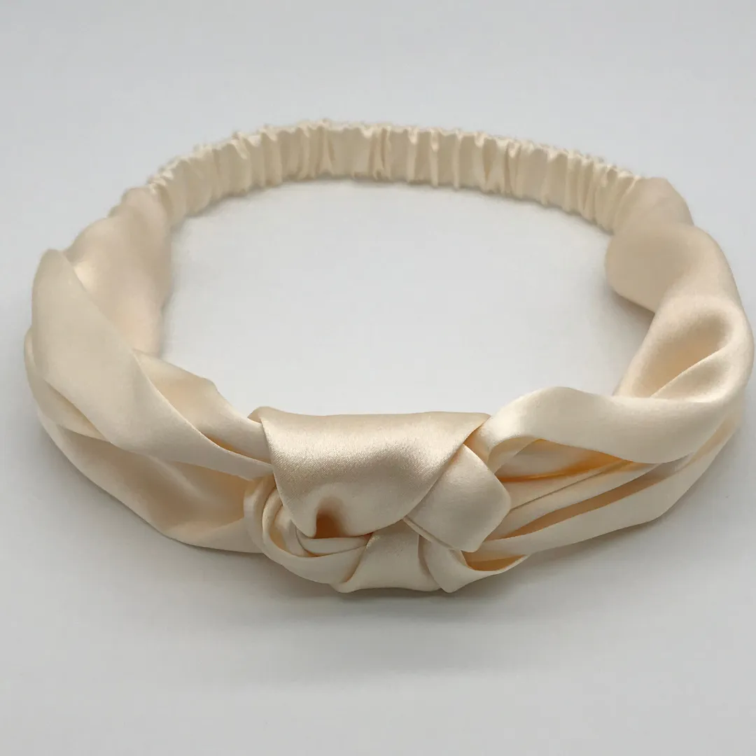 Custom Wholesale Silk Knotted Headband