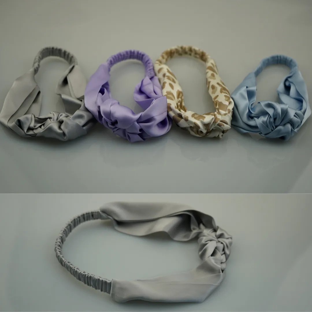 Custom Wholesale Silk Knotted Headband