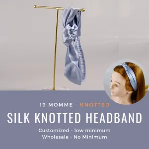 Custom Wholesale Silk Knotted Headband