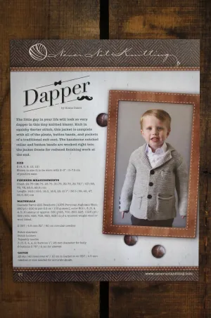 Dapper Cardigan Printed Pattern