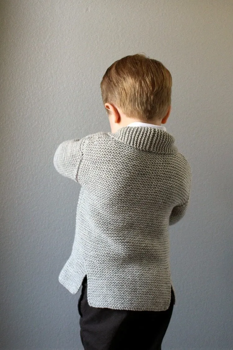 Dapper Cardigan Printed Pattern