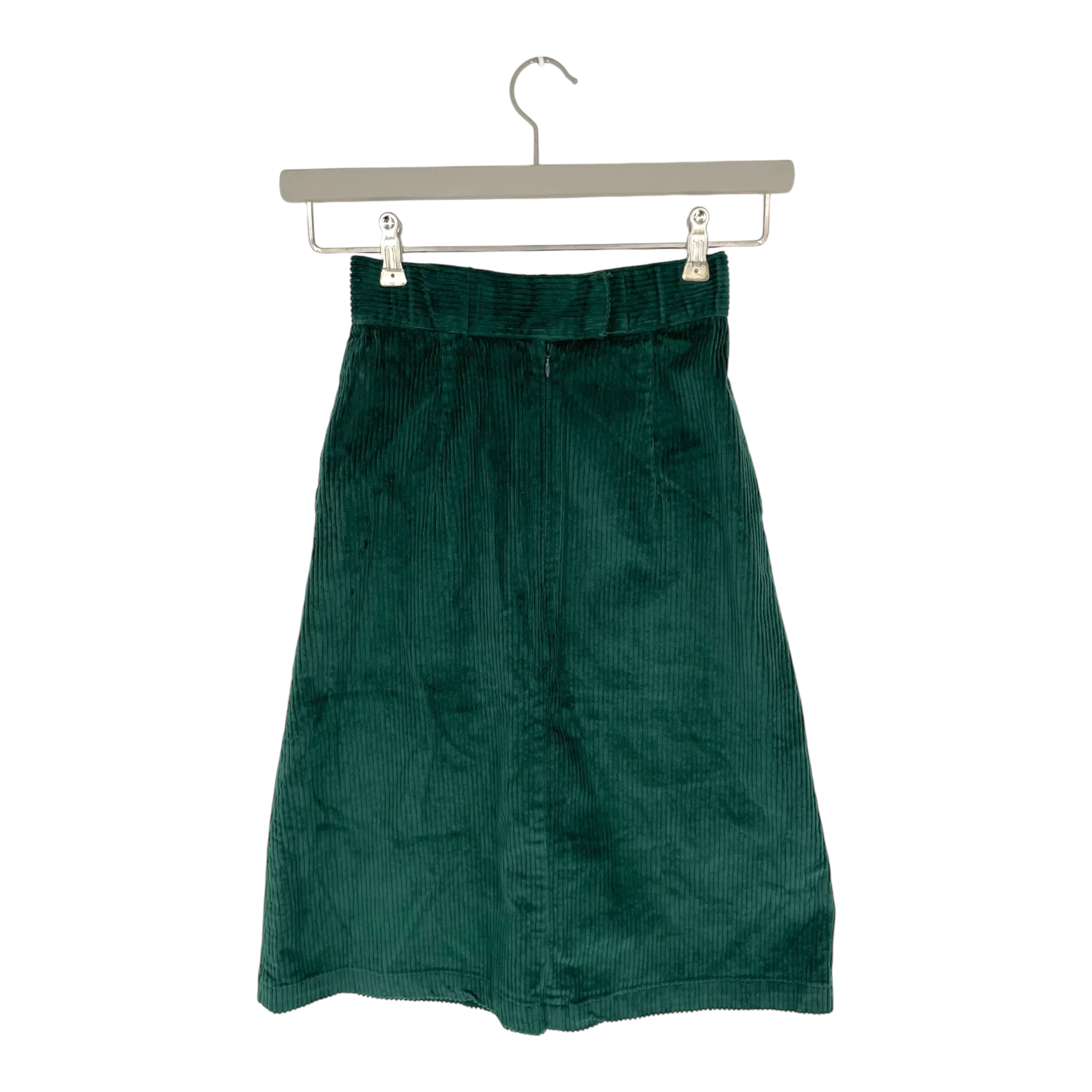 Dedicated haga corduroy skirt, green | woman XS