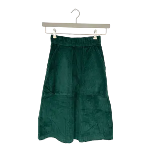 Dedicated haga corduroy skirt, green | woman XS