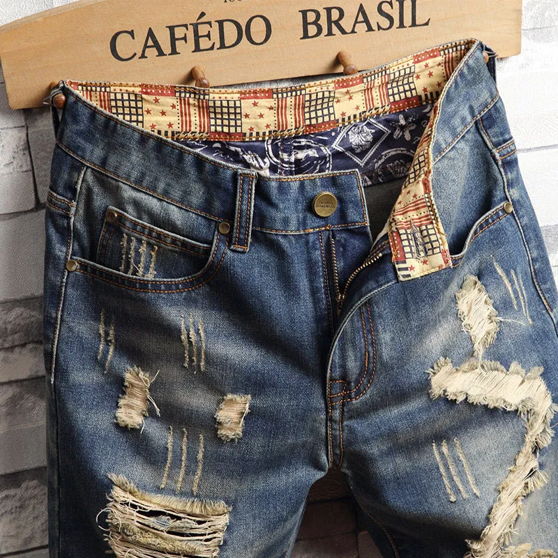 Denim Breeze Capris