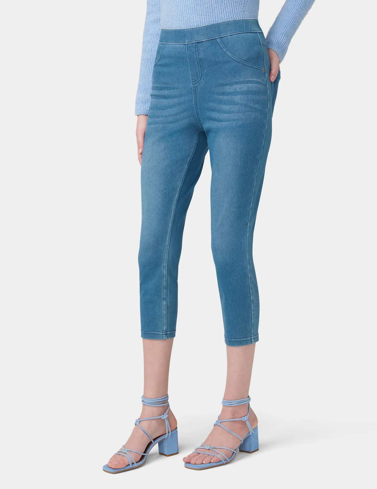 Denim Capri