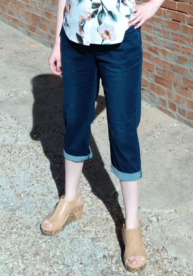 Denim Capris