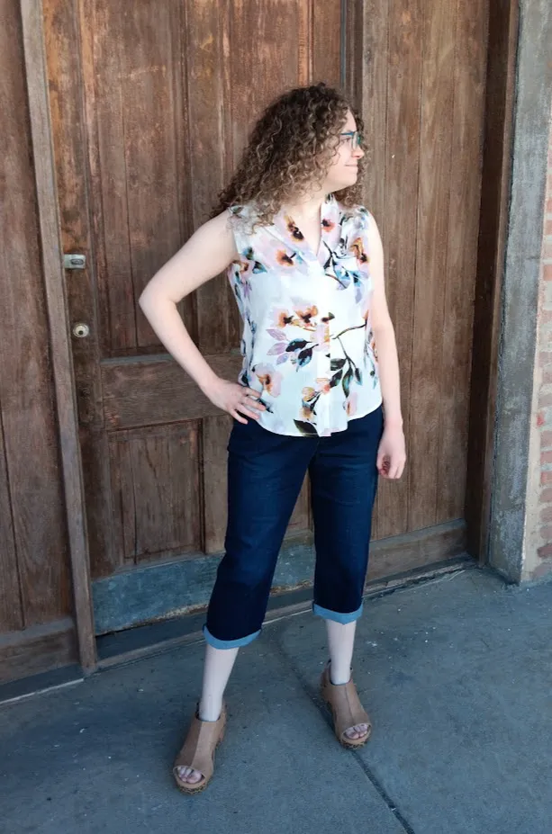 Denim Capris