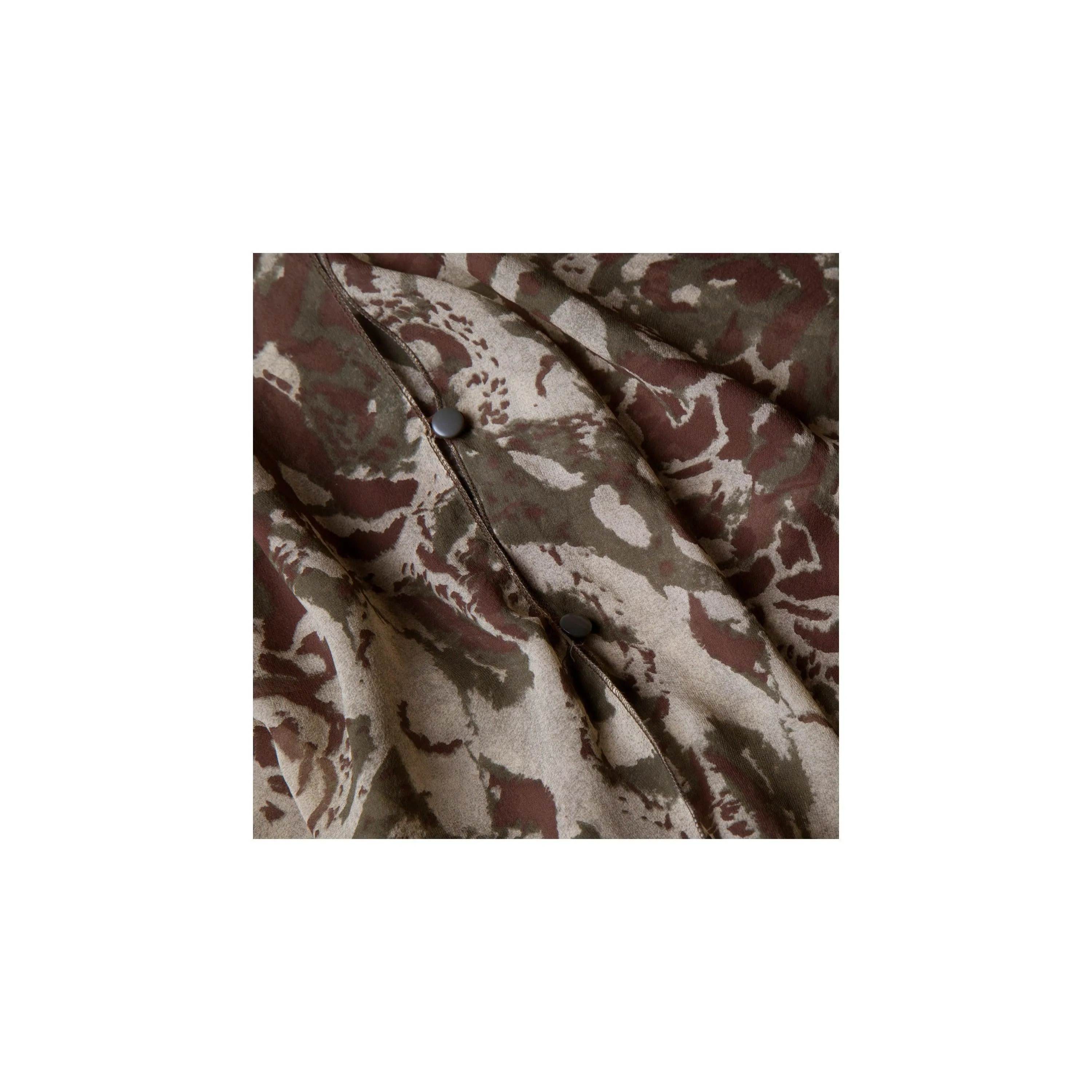 Desert Camo Silk Chiffon Scarf Wrap