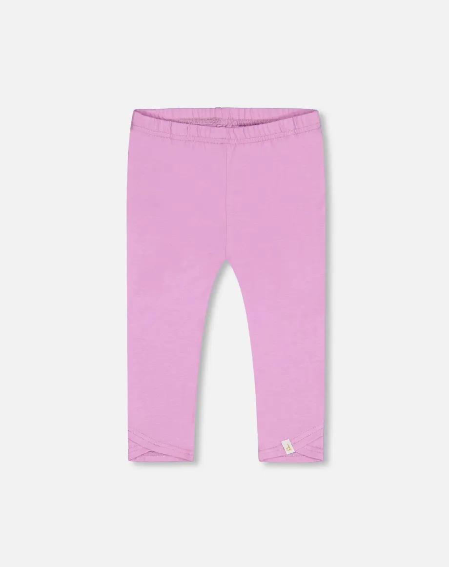 Deux Par Deux Capri Legging Lavender