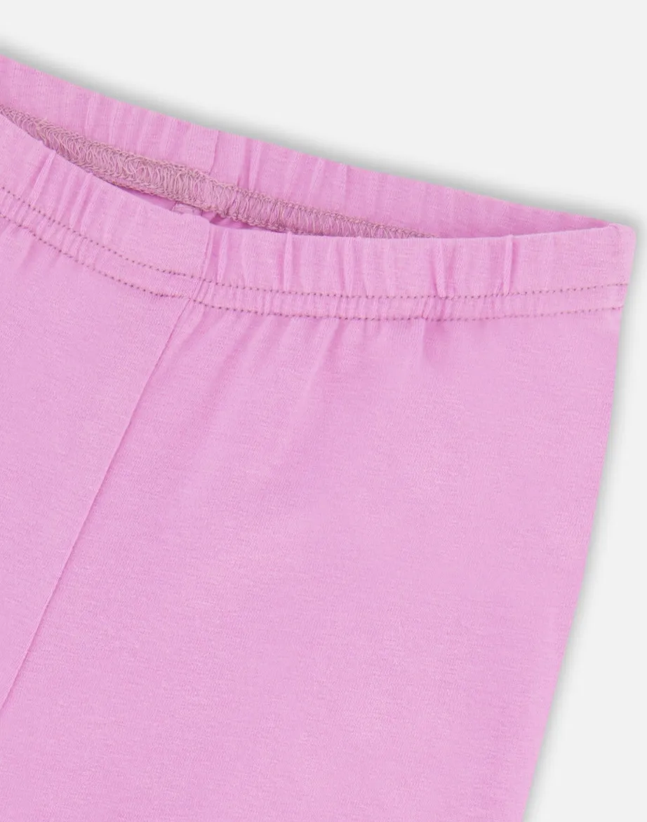 Deux Par Deux Capri Legging Lavender