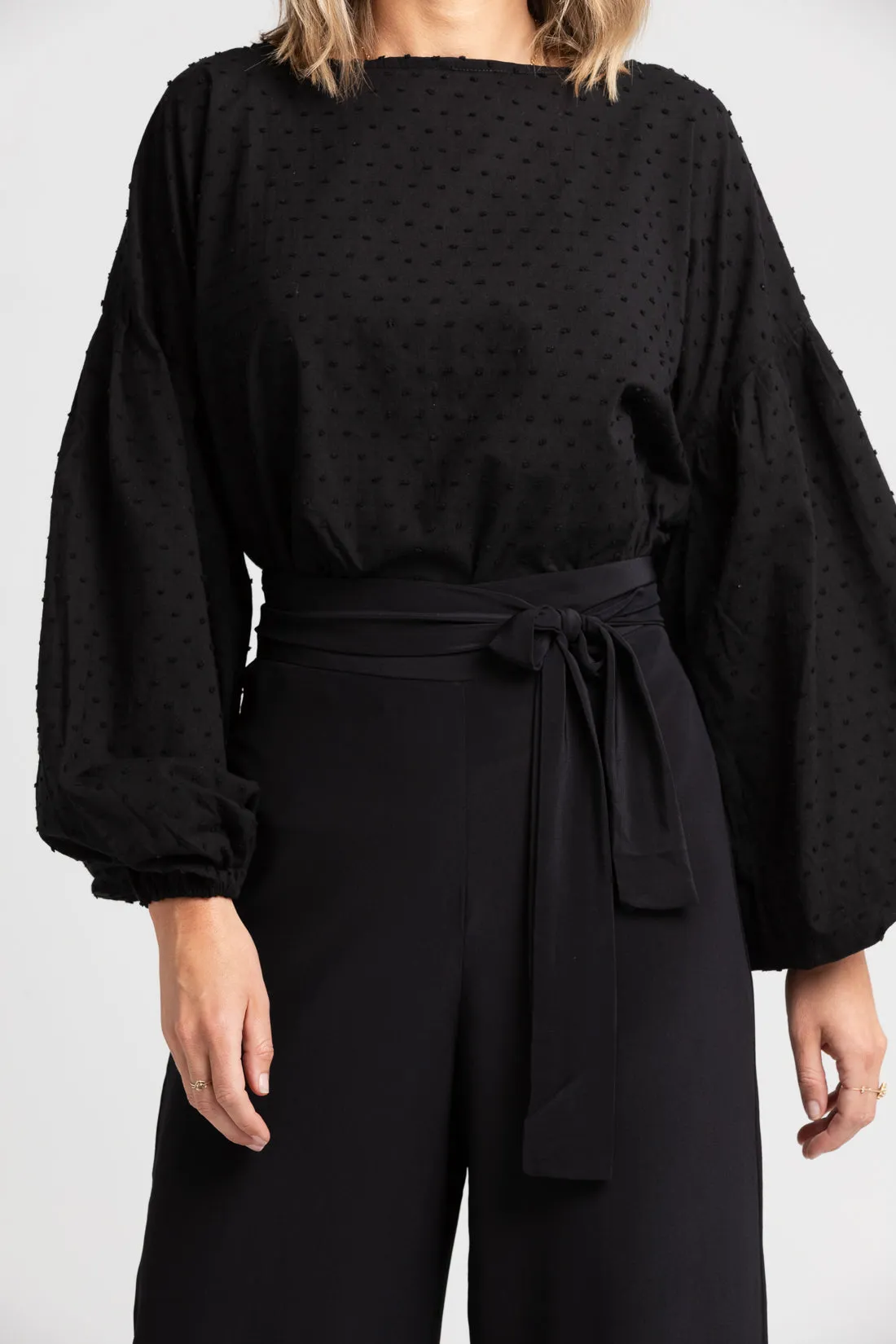 Di Morra Silk Pant Black