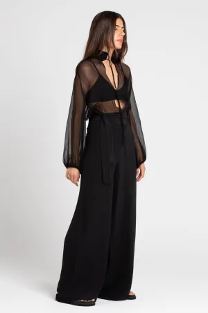 Di Morra Silk Pant Black