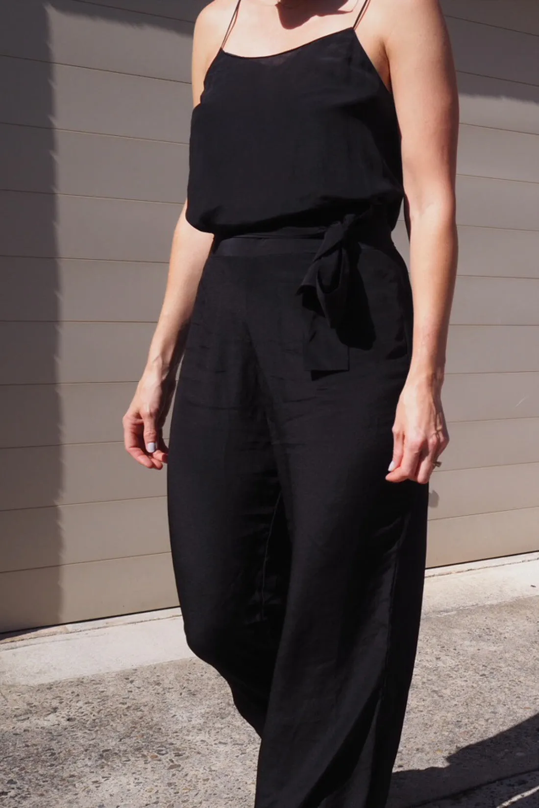 Di Morra Silk Pant Black