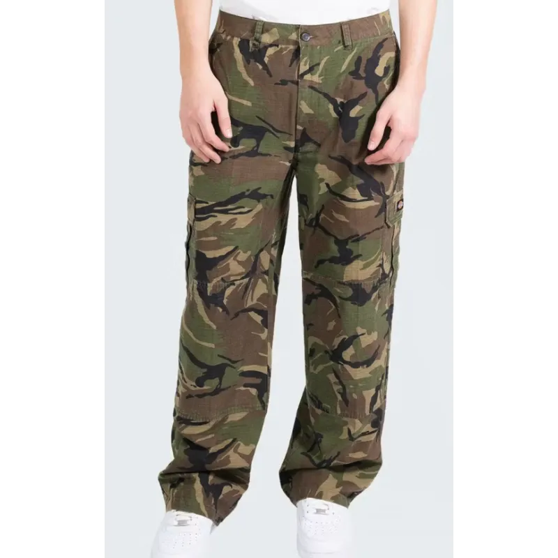 Dickies Transporter Loose Fit Cargo Mens Pants - Camo
