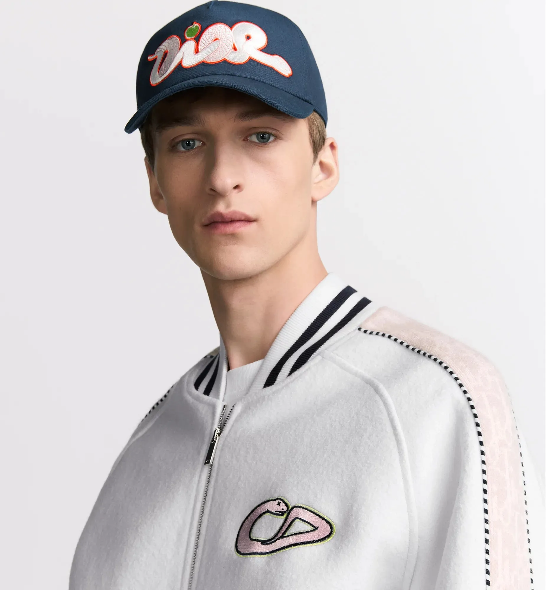 Dior And Kaws Varsity Jacket