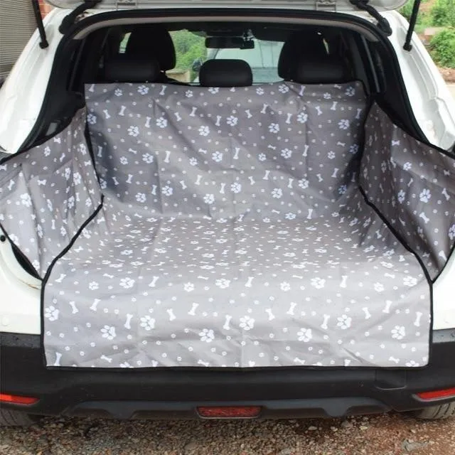 Dog SUV Cargo Cover | Waterproof Floor Mat for Dogs Cats