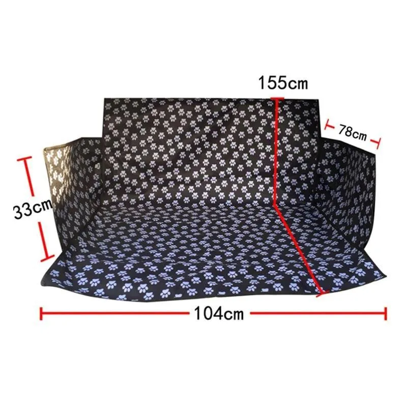 Dog SUV Cargo Cover | Waterproof Floor Mat for Dogs Cats