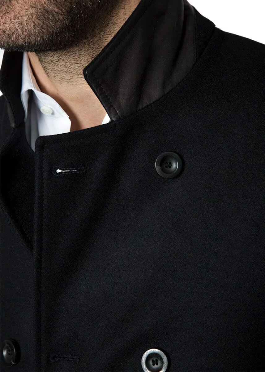 DOUBLE BREASTED SHORT COAT