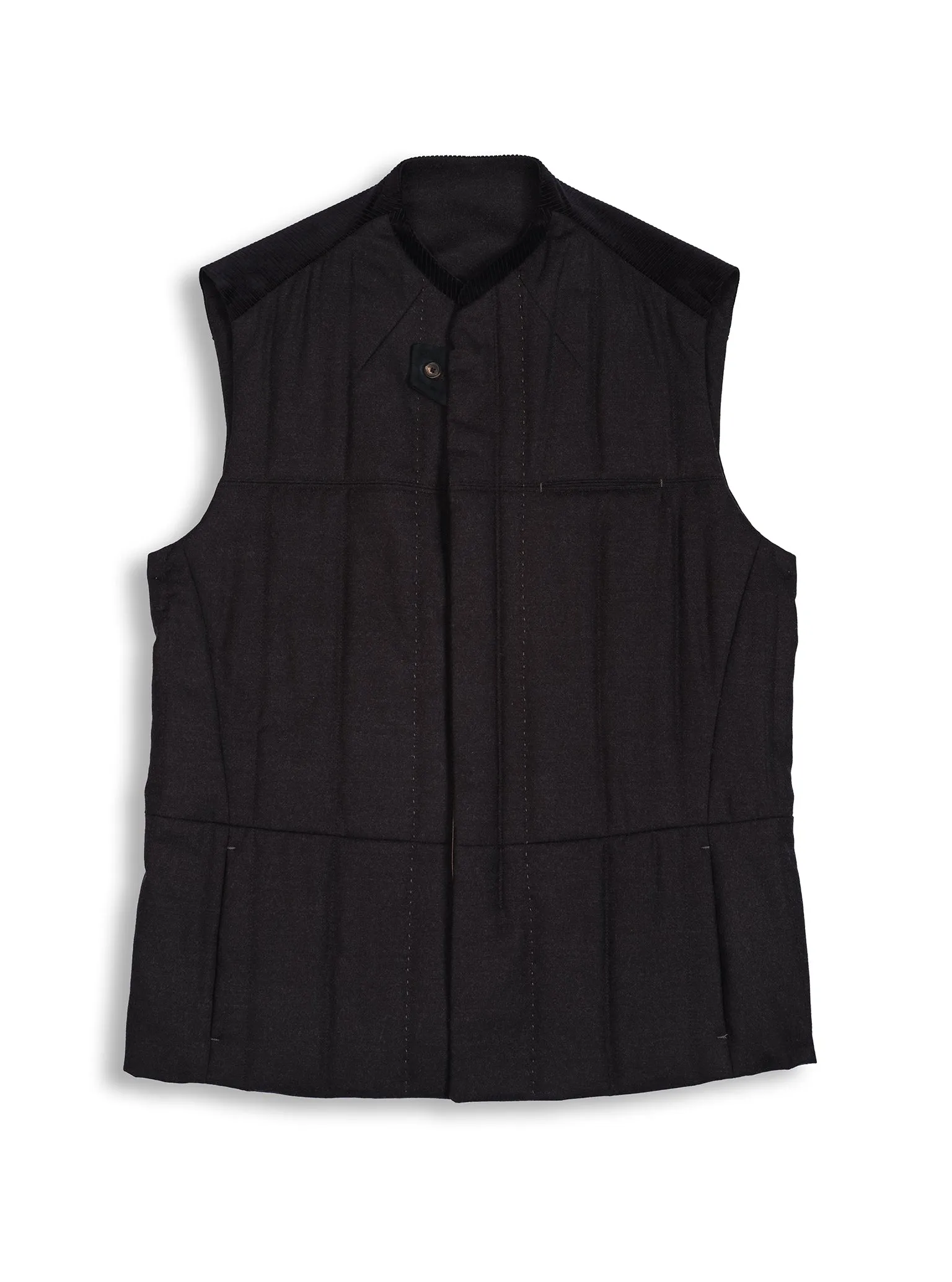 Down Vest Charcoal