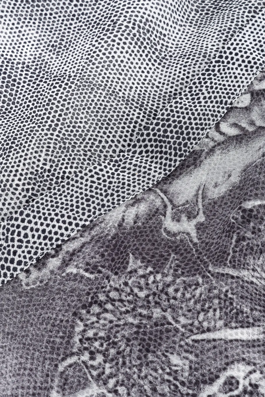 Dragon Print Silk Tunic