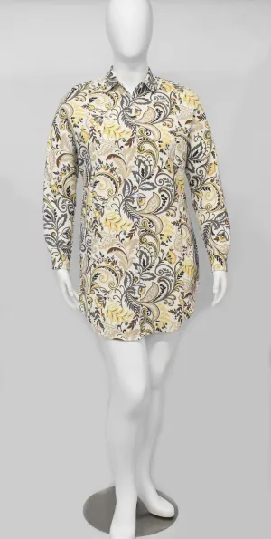 Dress Shirt Tunic By Rapheeze