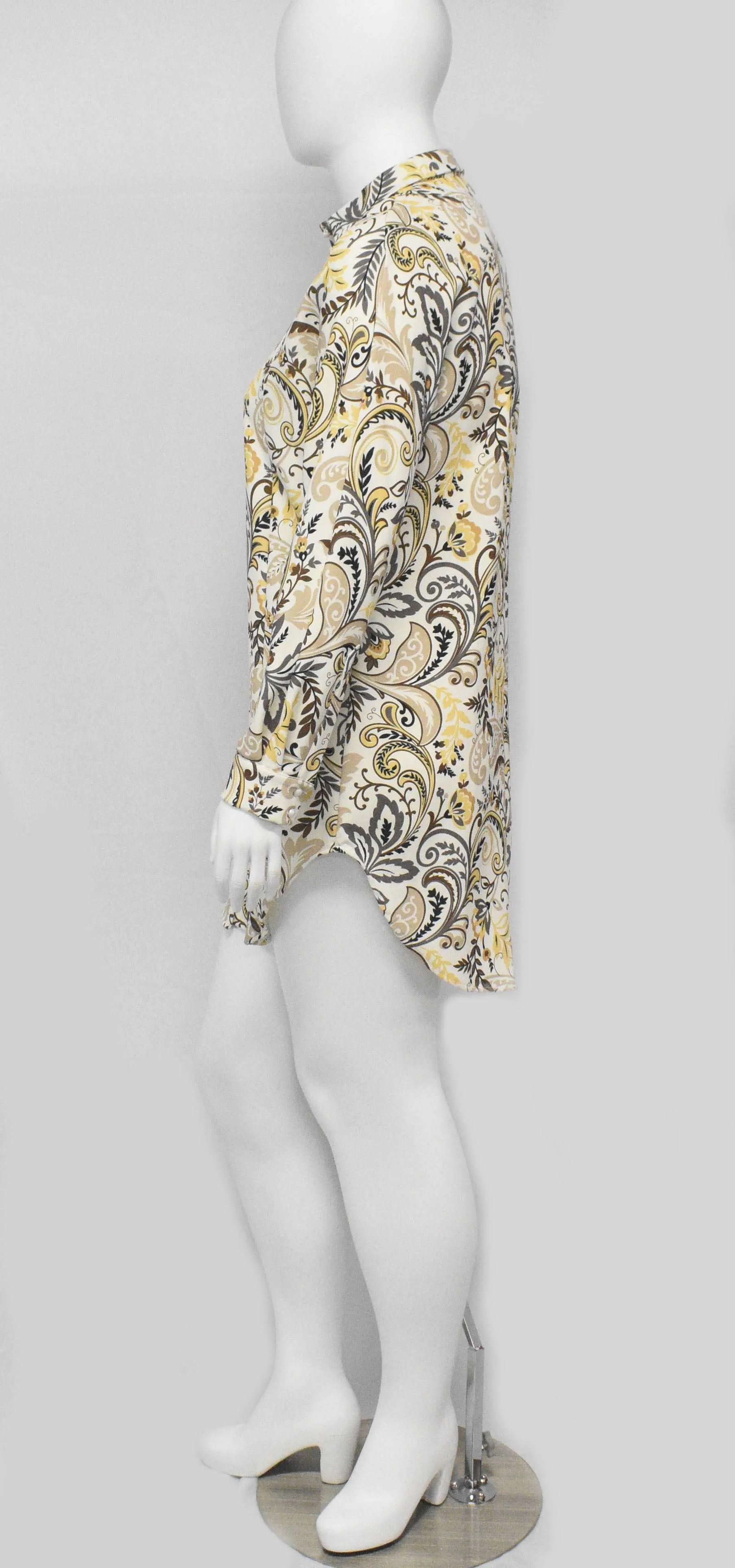 Dress Shirt Tunic By Rapheeze
