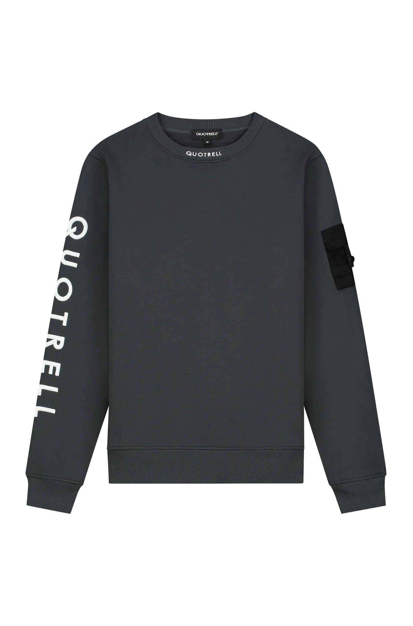 DUBLIN CREWNECK | ANTHRACITE/WHITE