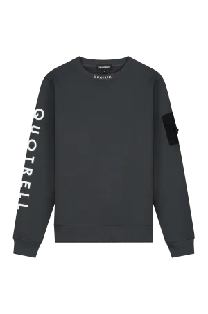 DUBLIN CREWNECK | ANTHRACITE/WHITE