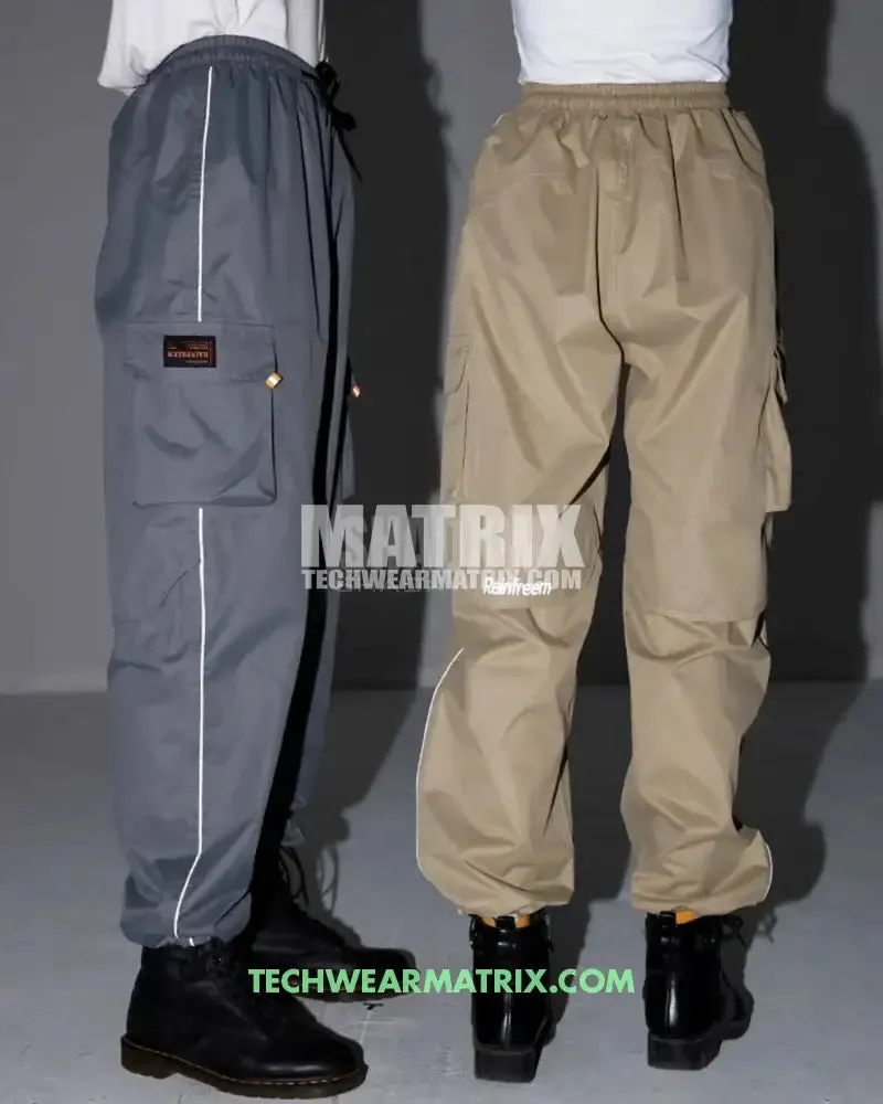 Durable Cargo Rain Pants for