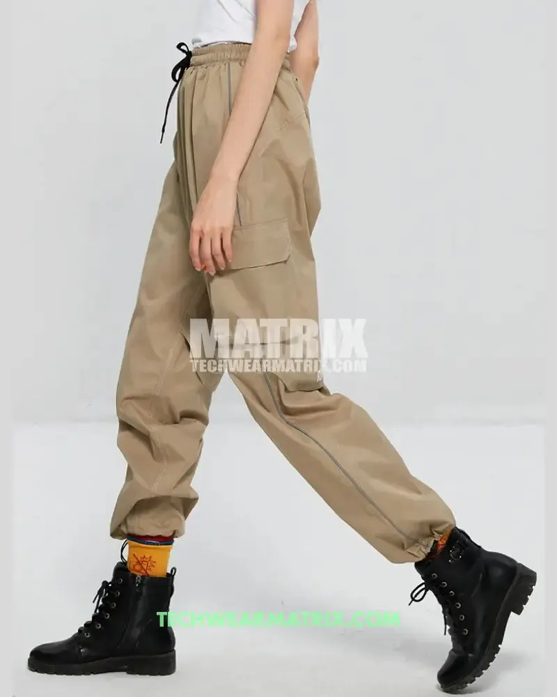 Durable Cargo Rain Pants for