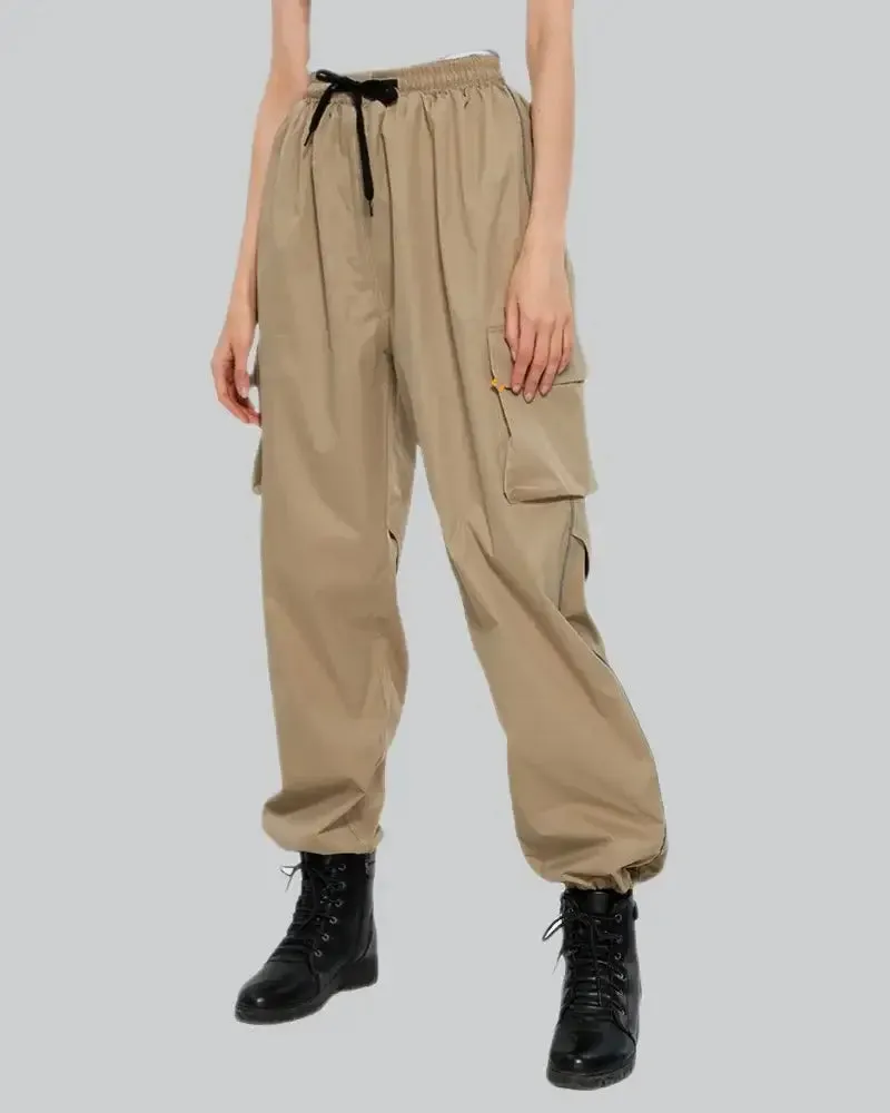 Durable Cargo Rain Pants for