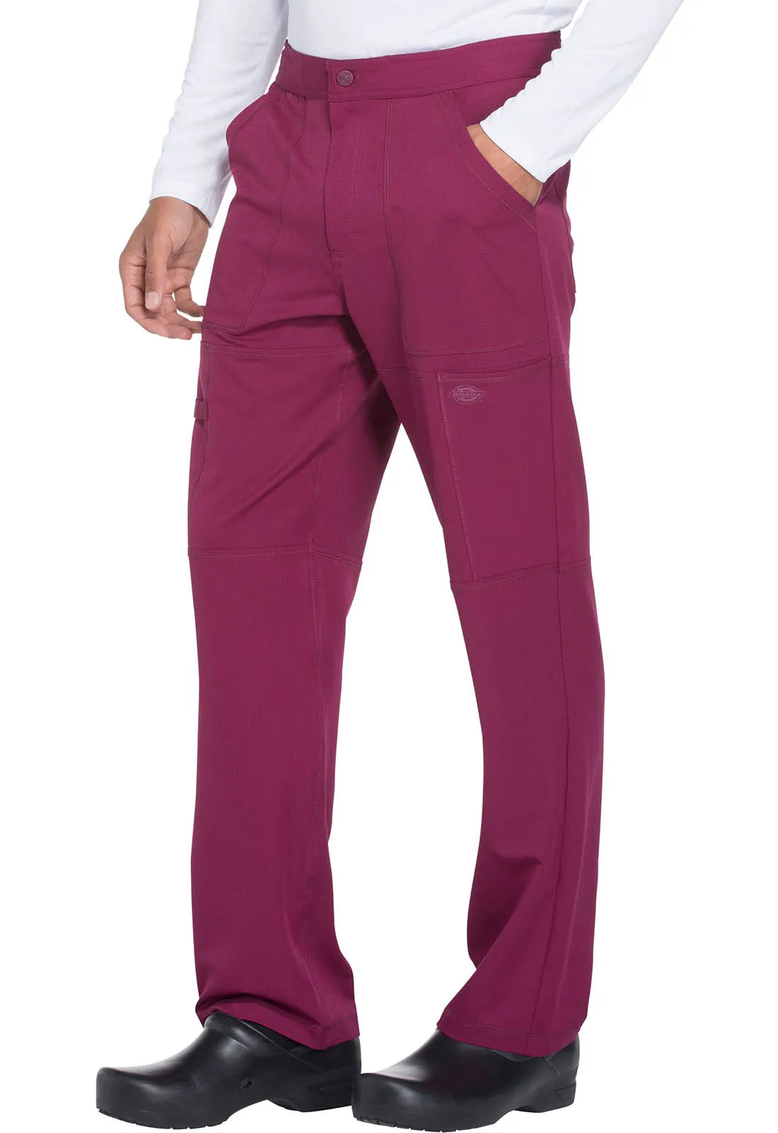 Dynamix DK110 Men's Zip Fly Cargo Pants Wine