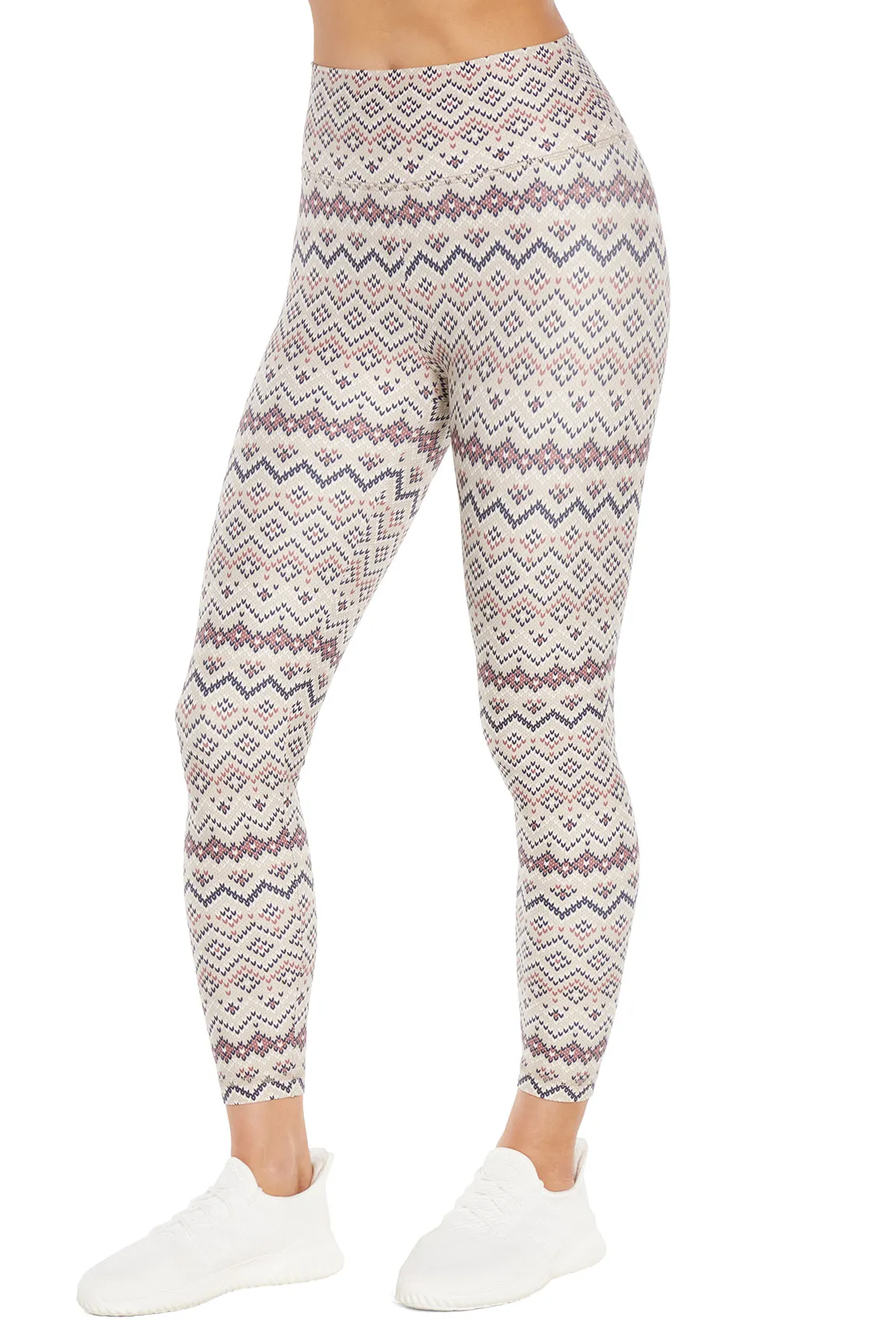 Easy Zen Ankle Legging (Renaissance Rose Yule Fair Isl)