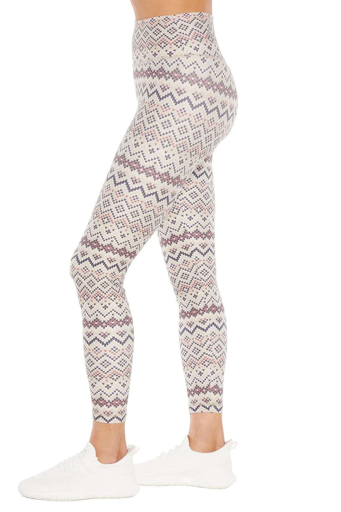 Easy Zen Ankle Legging (Renaissance Rose Yule Fair Isl)