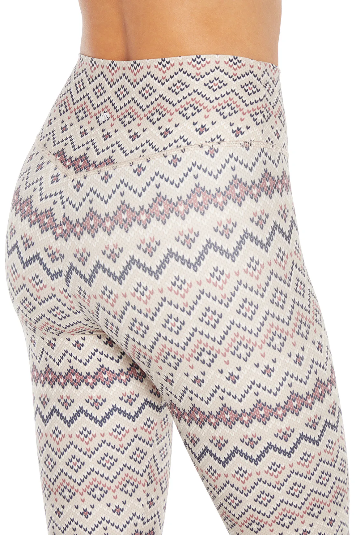 Easy Zen Ankle Legging (Renaissance Rose Yule Fair Isl)
