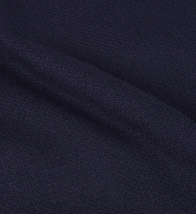 Eden Crest Wool Varsity Jacket - Navy