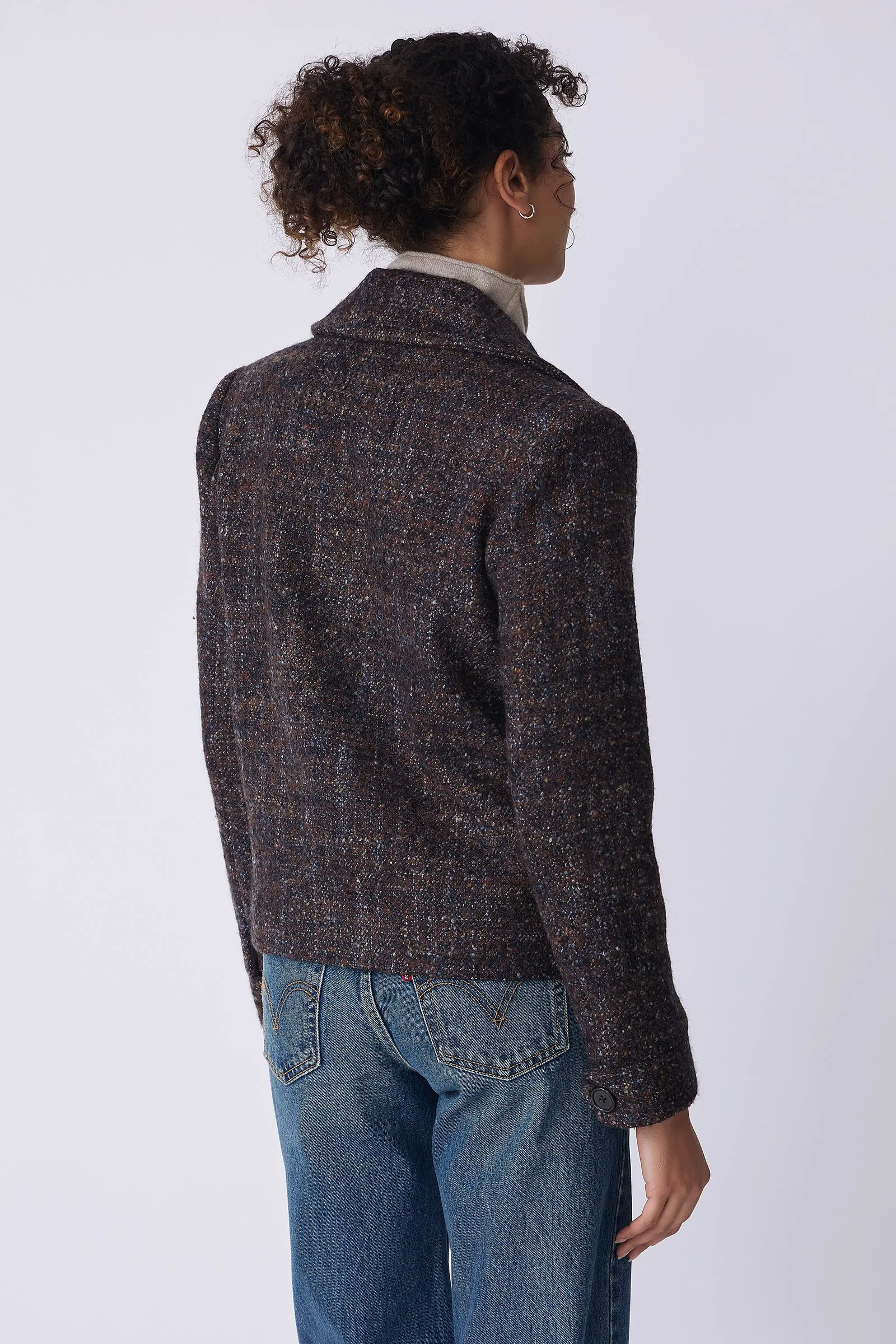 Edina Jacket - Speckled Wool