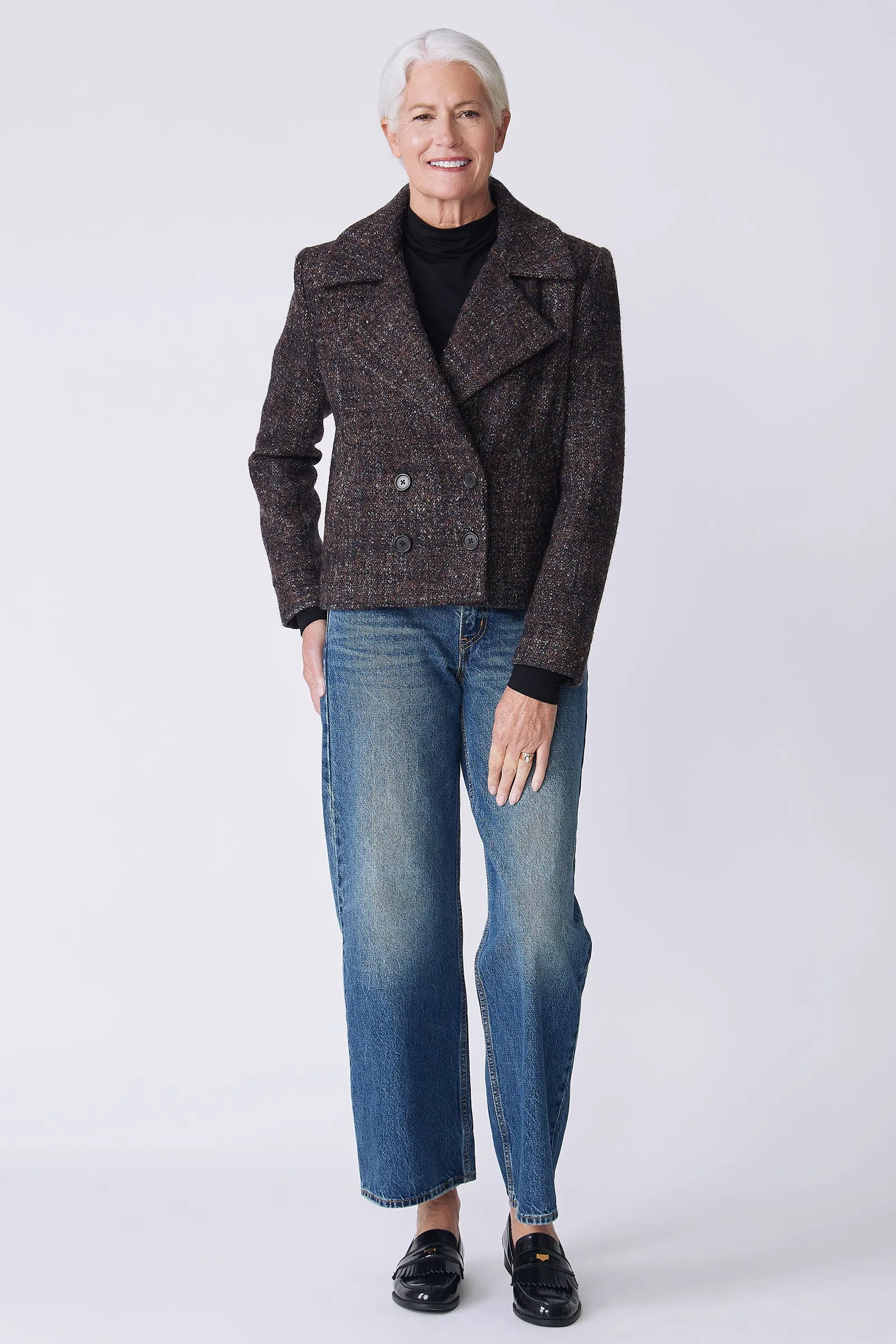 Edina Jacket - Speckled Wool