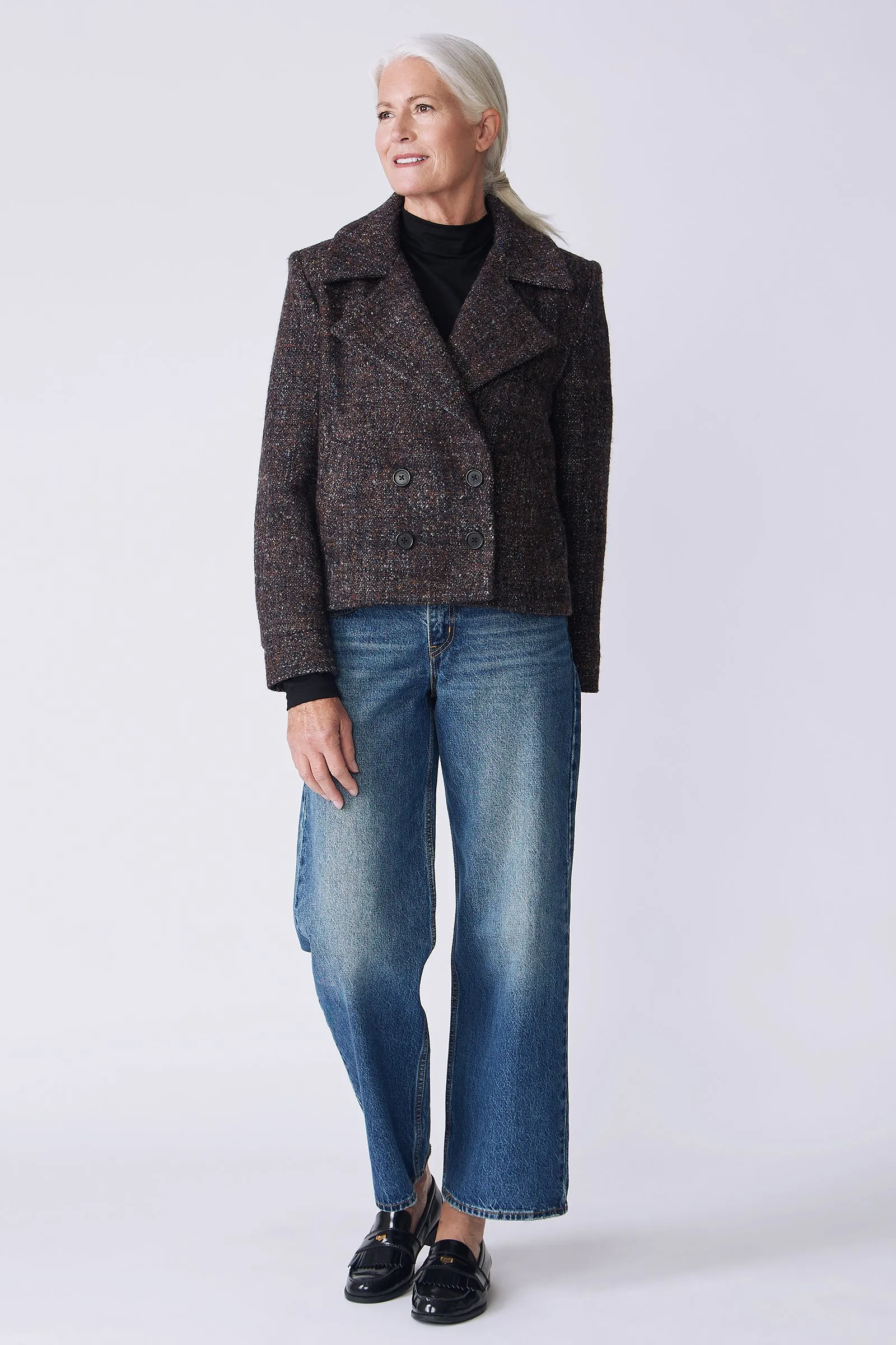 Edina Jacket - Speckled Wool