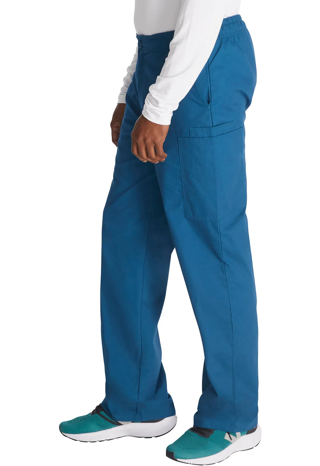 EDS Signature 81006 Men's Zip Fly Pull-On Pants Caribbean Blue