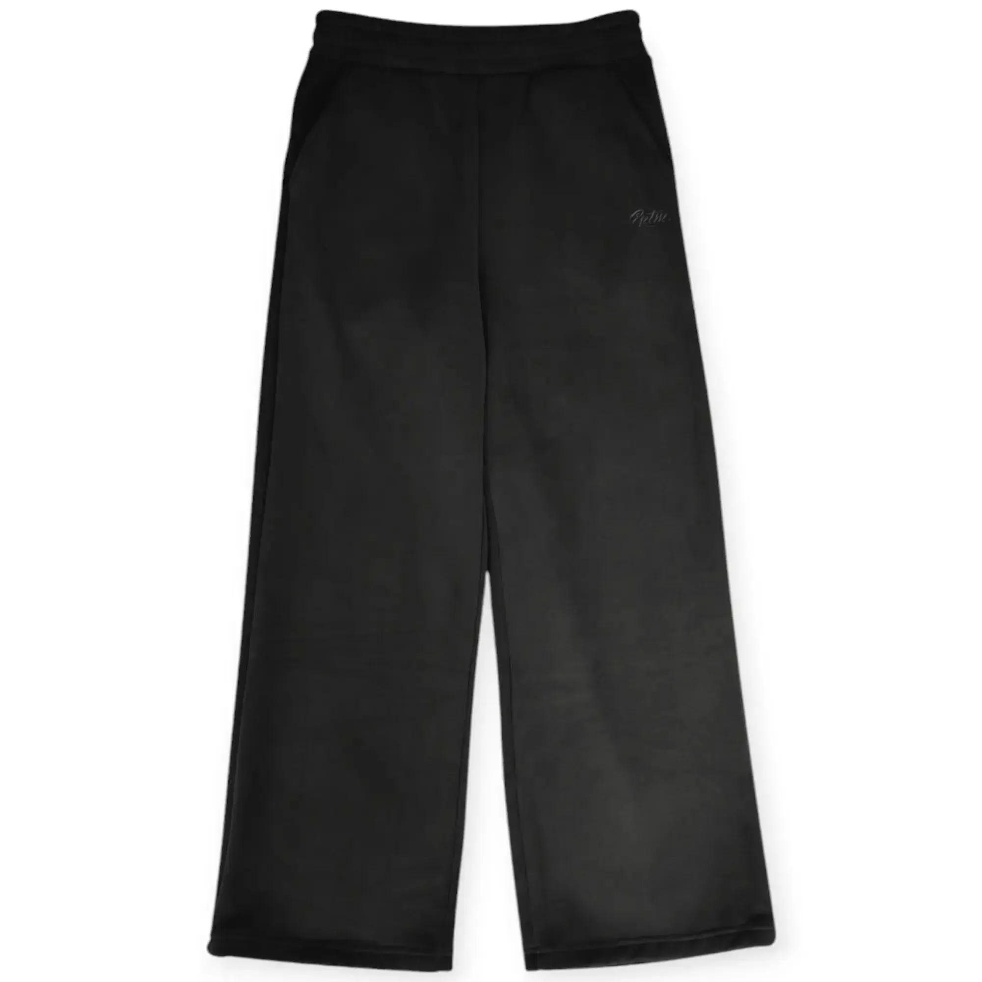 EPTM Men Perfect Baggy Stacked Fleece Pants (Black)