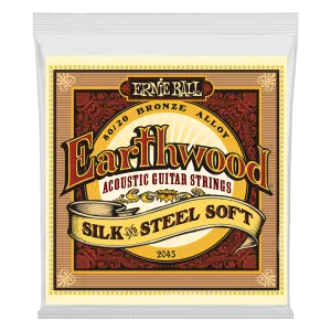 Ernie Ball Earthwood SILK & STEEL (Soft) 80/20 Bronze Acoustic Strings