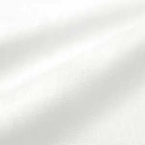 European linen/rayon stretch woven -white
